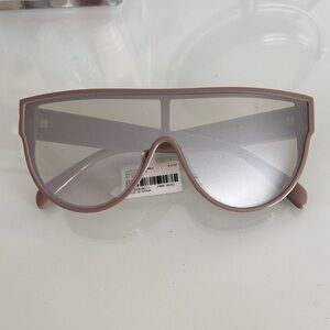 Forever 21 Taupe Oversized Sunglasses
